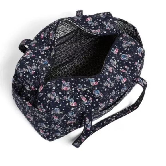 NWT Vera Bradley Hld Owls Iconic Large Travel Duffel - Picture 2 of 4